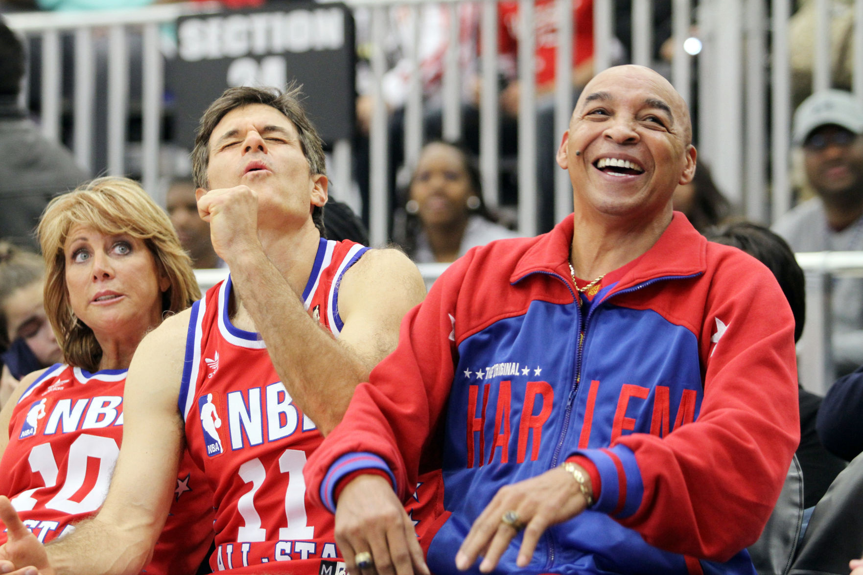 Nancy Lieberman, Dr. Mehmet Oz, Curly Neal